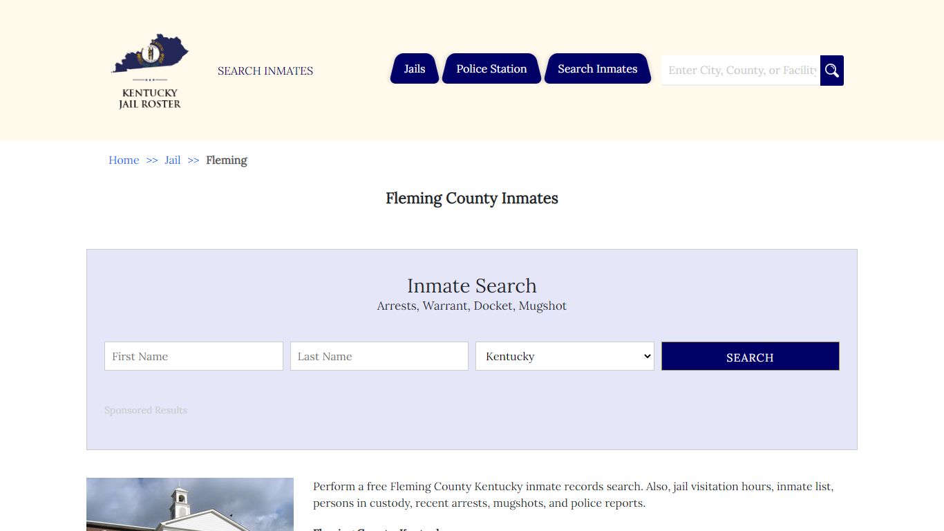 Fleming County Inmates | Jail Roster Search